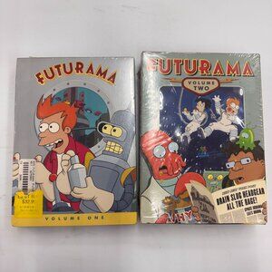 Futurama Vol. 1 and Vol. 2 [DVD] Disc Tested, Working